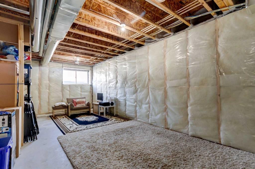 30 Creekside Manor Sw, Calgary, AB - Indoor Photo Showing Basement