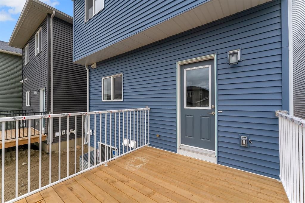 416 Lewiston Landing Ne, Calgary, AB - Outdoor With Deck Patio Veranda With Exterior