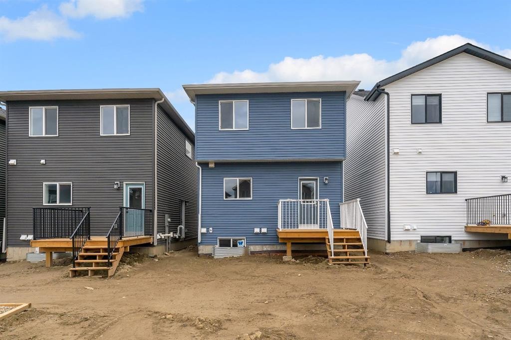 416 Lewiston Landing Ne, Calgary, AB - Outdoor With Deck Patio Veranda With Exterior