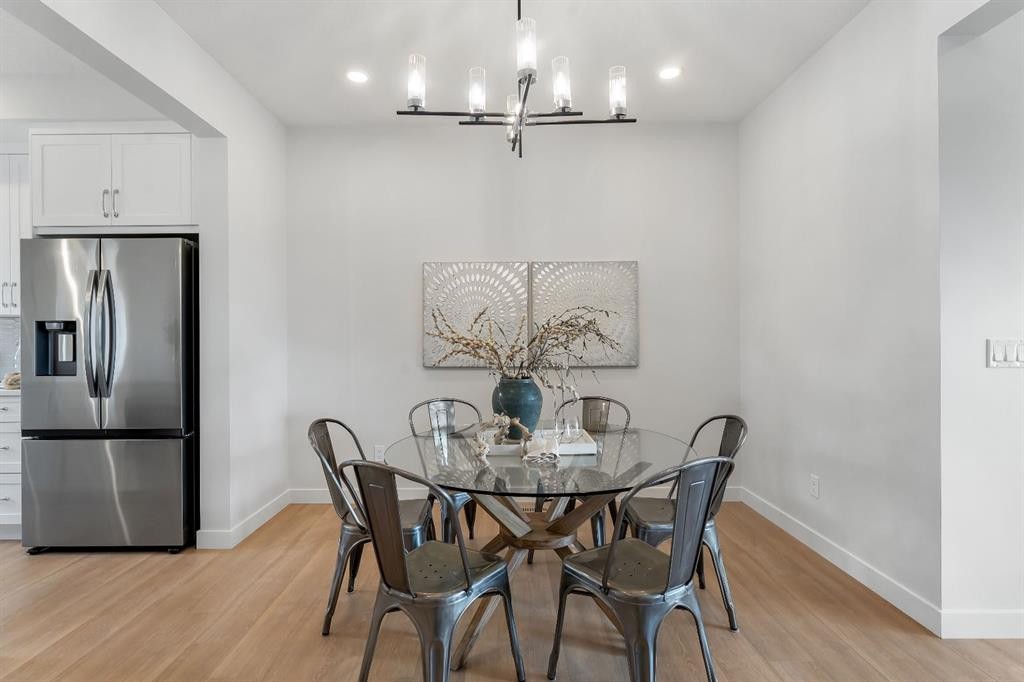 416 Lewiston Landing Ne, Calgary, AB - Indoor Photo Showing Dining Room