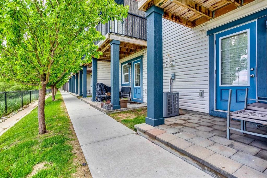 88 New Brighton Point Se, Calgary, AB - Outdoor With Deck Patio Veranda