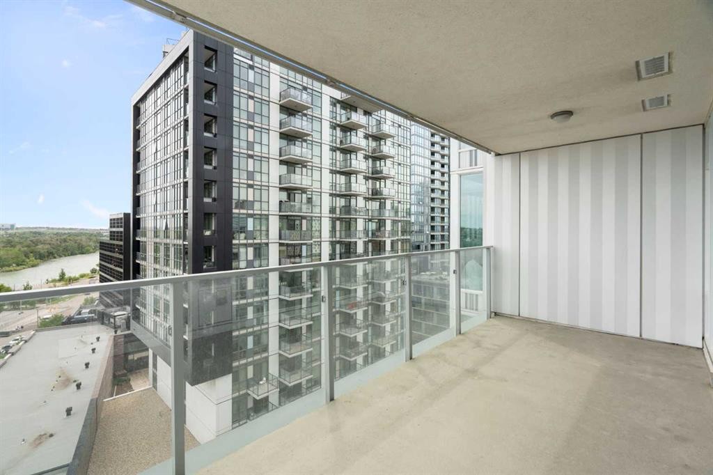 1004-519 Riverfront Avenue Se, Calgary, AB - Outdoor With Balcony With Exterior
