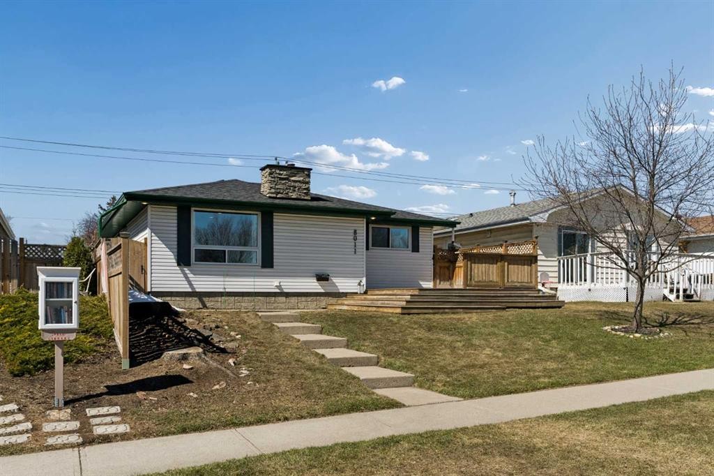 8011 Huntington Street Ne, Calgary, AB - Outdoor With Deck Patio Veranda