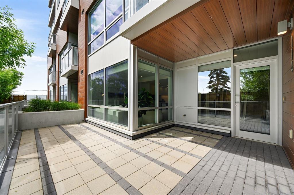 114-8505 Broadcast Avenue Sw, Calgary, AB - Outdoor With Deck Patio Veranda With Exterior