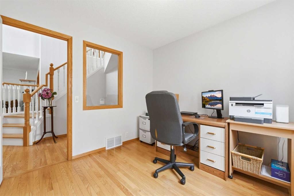 67 Sienna Heights Way Sw, Calgary, AB - Indoor Photo Showing Office
