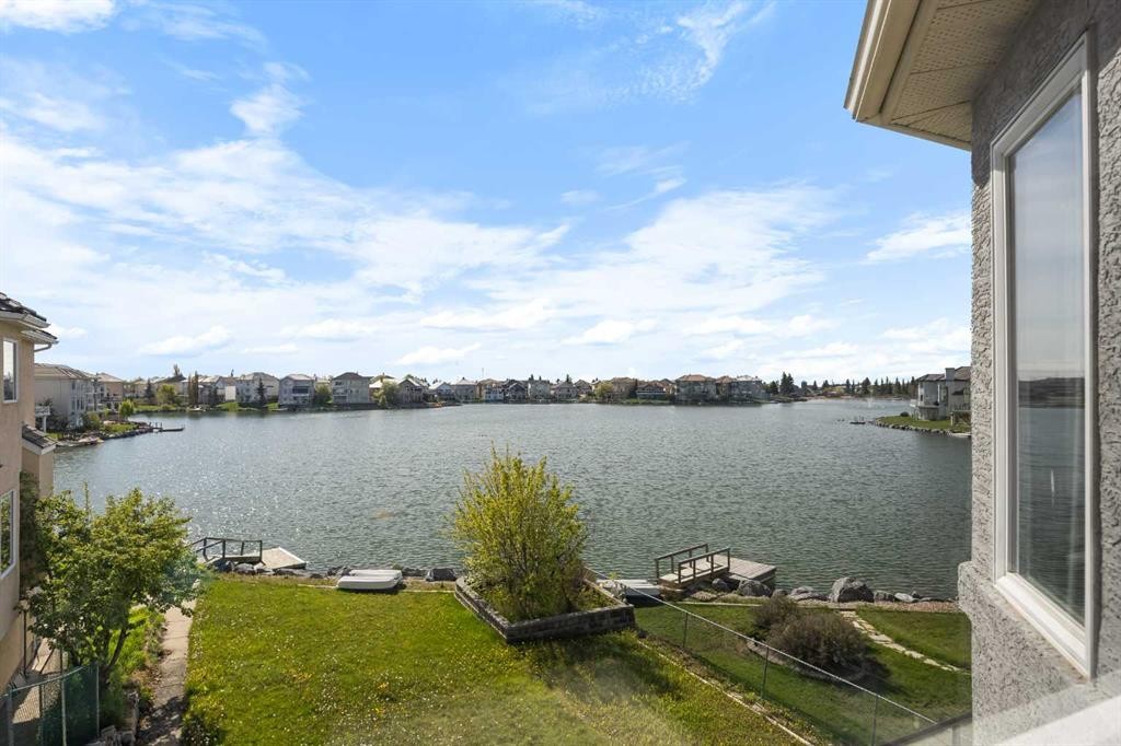 151 Coral Shores Landing Ne, Calgary, AB - Outdoor With Body Of Water With View