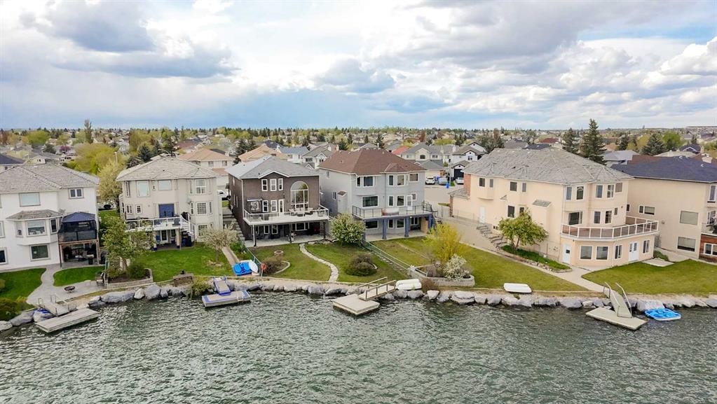 151 Coral Shores Landing Ne, Calgary, AB - Outdoor With Body Of Water With View