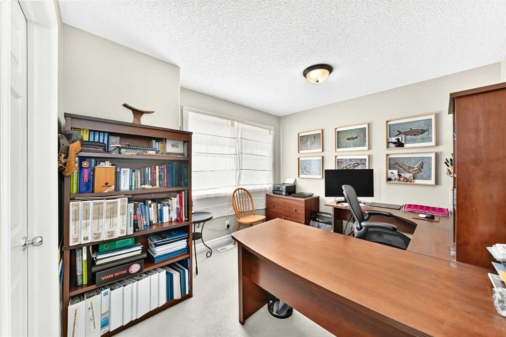 1748 Hidden Creek Way Nw, Calgary, AB - Indoor Photo Showing Office