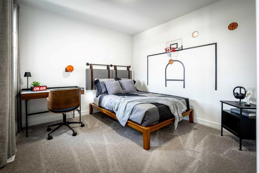 500 Savanna Crescent Ne, Calgary, AB - Indoor Photo Showing Bedroom