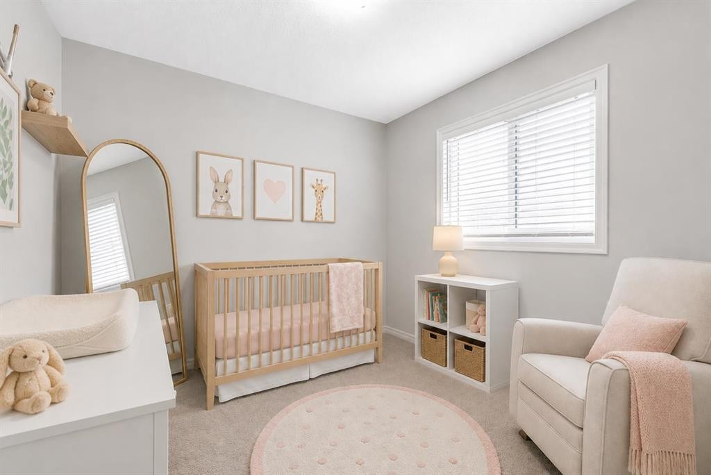 72 Legacy Mews Se, Calgary, AB - Indoor Photo Showing Bedroom