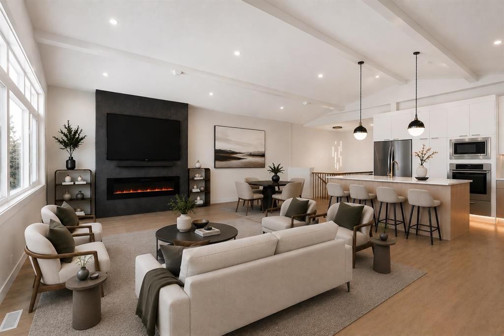 26 St Andrews Close, Lyalta, AB - Indoor Photo Showing Living Room