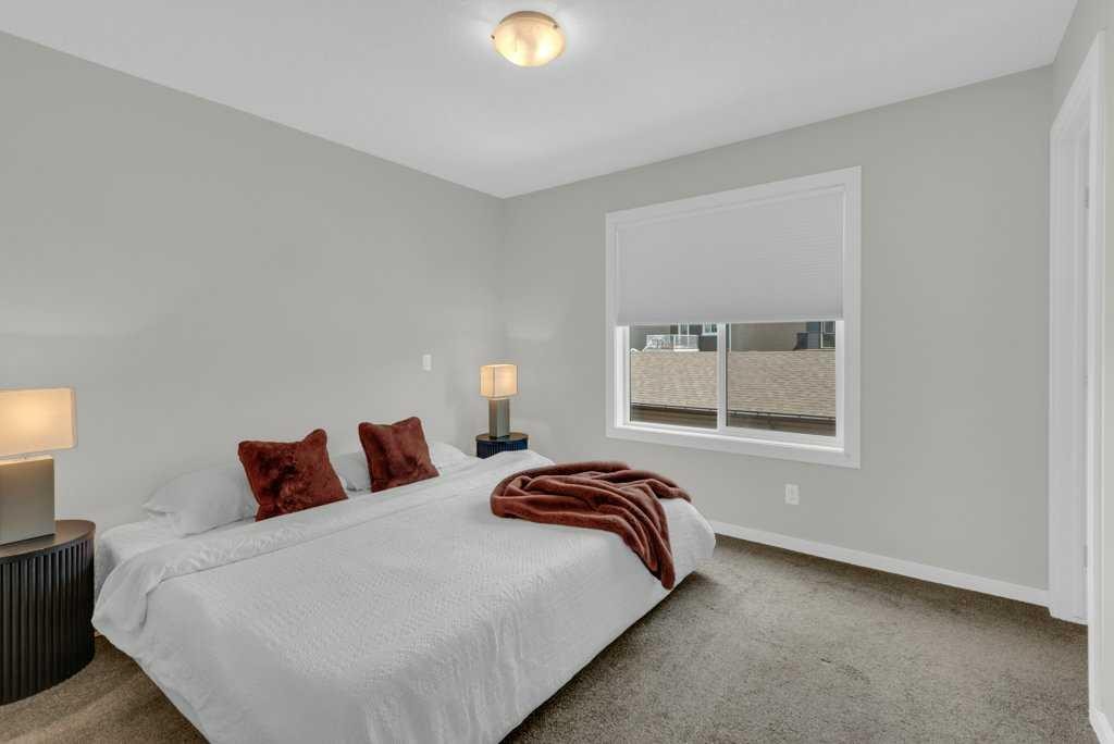 1293 Legacy Circle Se, Calgary, AB - Indoor Photo Showing Bedroom