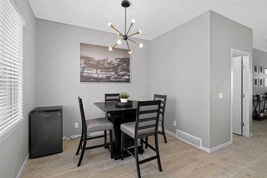 412 Nolanlake Villas Nw, Calgary, AB - Indoor Photo Showing Dining Room