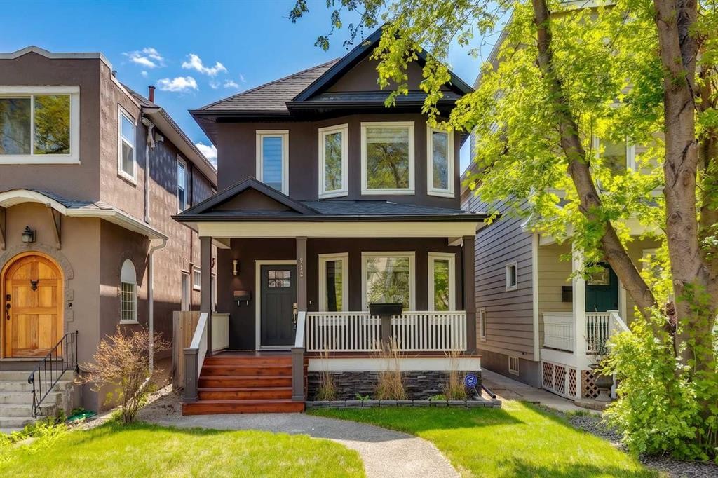 911 18 Avenue Sw, Calgary, AB - Outdoor With Deck Patio Veranda With Facade