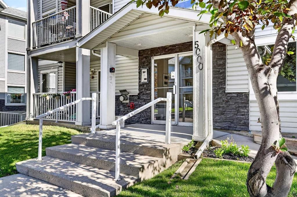 105-5105 Valleyview Park Se, Calgary, AB - Outdoor With Deck Patio Veranda