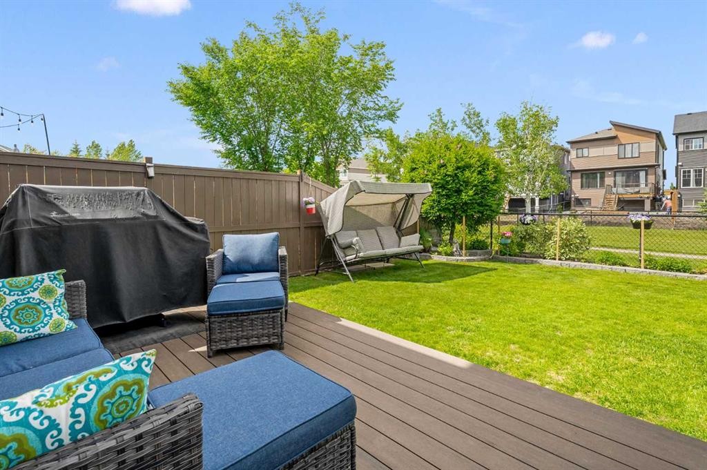 144 Silverado Skies Manor Sw, Calgary, AB - Outdoor With Deck Patio Veranda