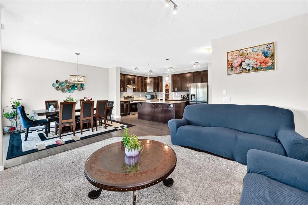 56 Panatella Parade Nw, Calgary, AB - Indoor Photo Showing Living Room