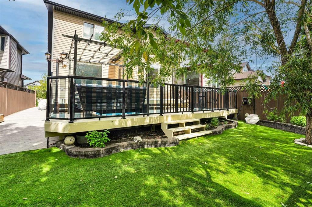 27 Brightoncrest Common Se, Calgary, AB - Outdoor With Deck Patio Veranda