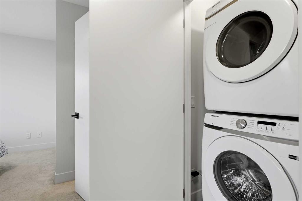 603-10060 46 Street Ne, Calgary, AB - Indoor Photo Showing Laundry Room