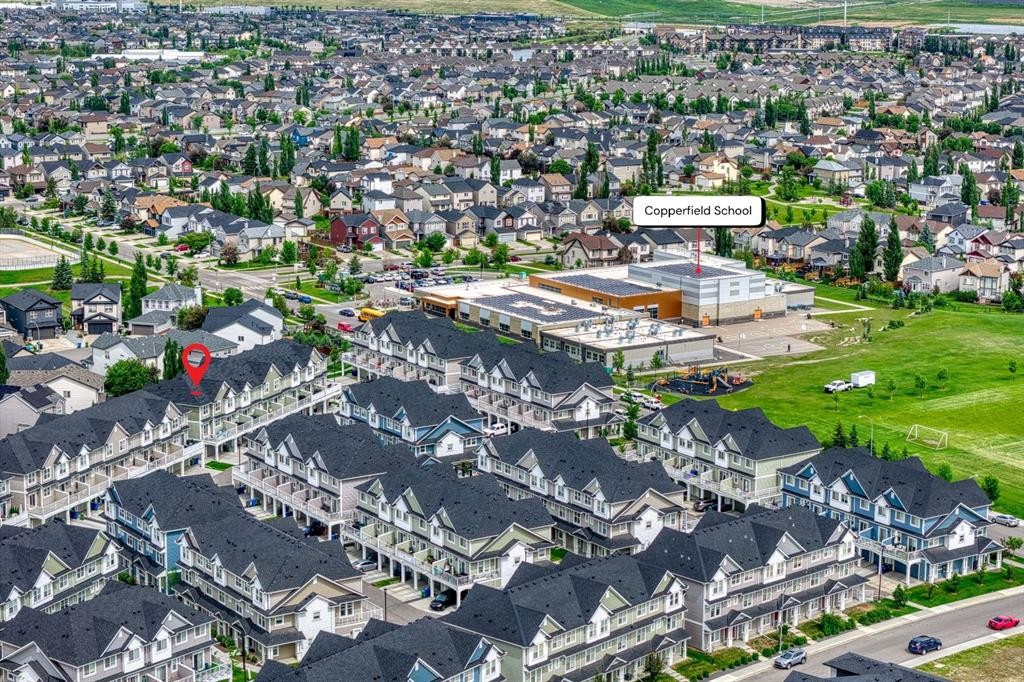 418 Copperstone Manor Se, Calgary, AB - Outdoor With View