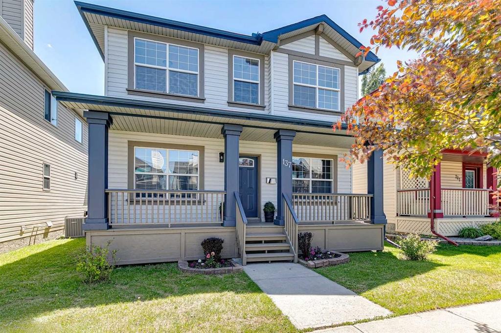 137 Prestwick Mews Se, Calgary, AB - Outdoor With Deck Patio Veranda With Facade