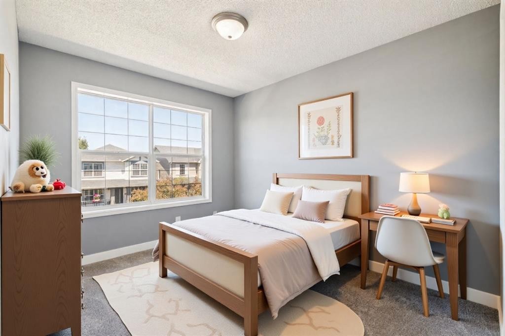 137 Prestwick Mews Se, Calgary, AB - Indoor Photo Showing Bedroom