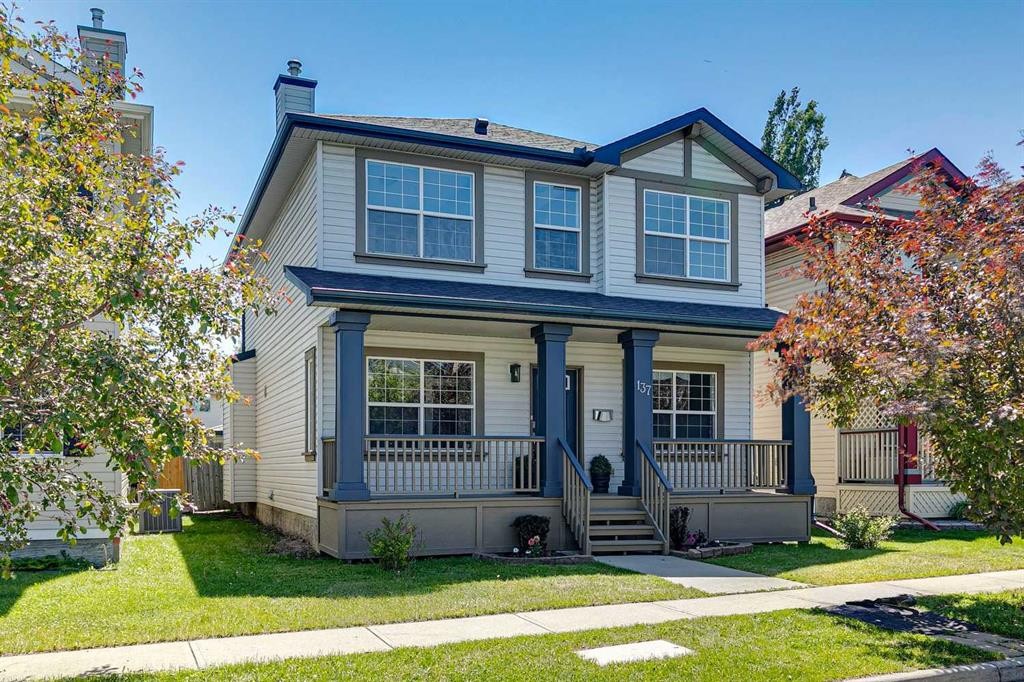 137 Prestwick Mews Se, Calgary, AB - Outdoor With Deck Patio Veranda With Facade