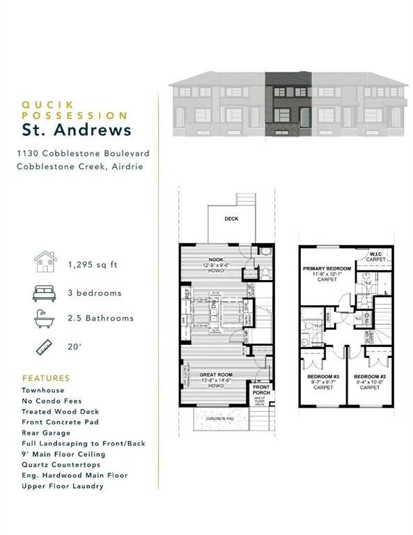 1122 Cobblestone Boulevard Sw, Airdrie, AB