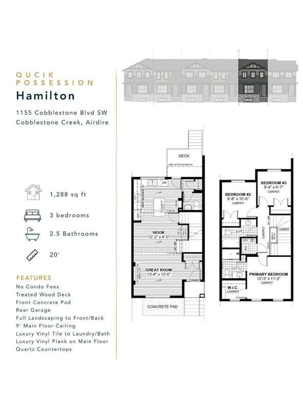 1171 Cobblestone Boulevard Sw, Airdrie, AB