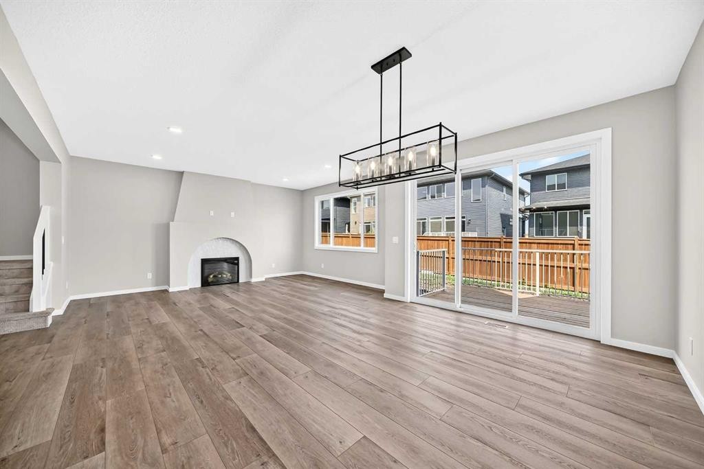 48 Creekside Path Sw, Calgary, AB - Indoor With Fireplace