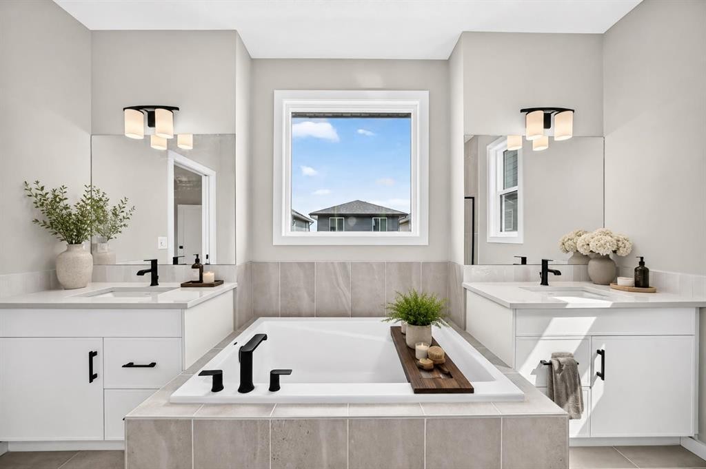48 Creekside Path Sw, Calgary, AB - Indoor Photo Showing Bathroom