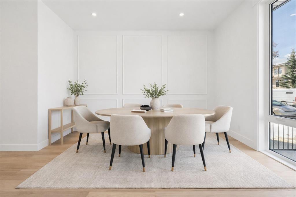 4216 16 Street Sw, Calgary, AB - Indoor Photo Showing Dining Room