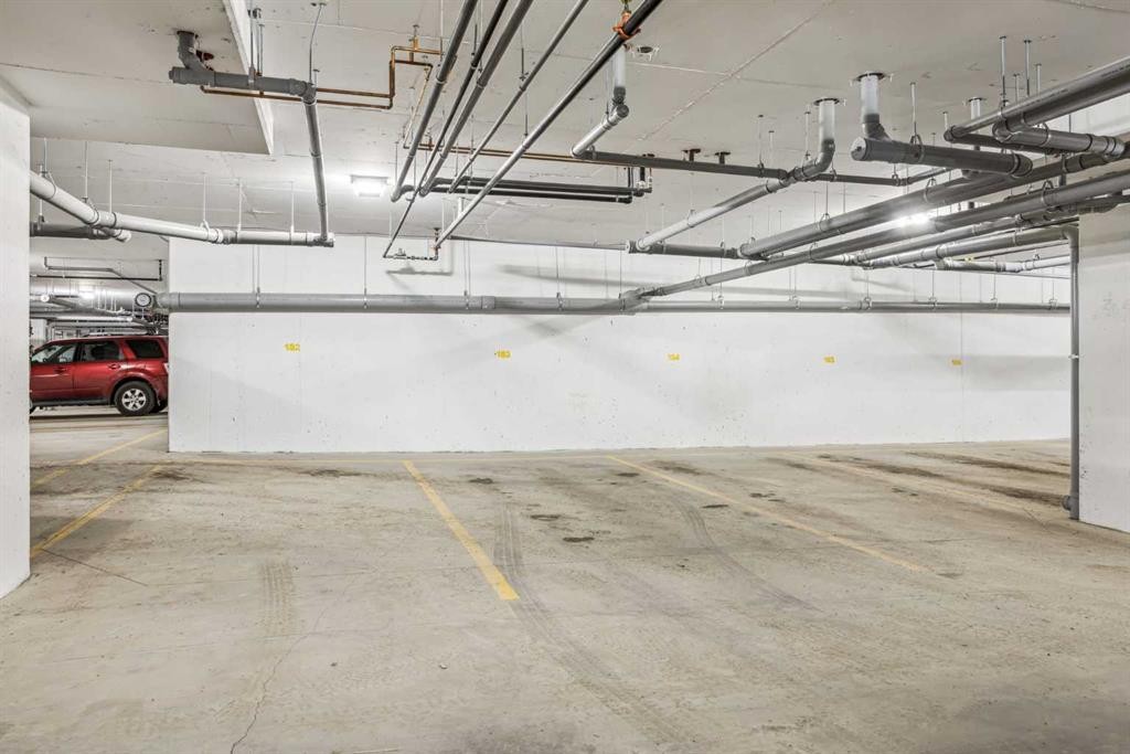 5202-20295 Seton Way Se, Calgary, AB - Indoor Photo Showing Garage