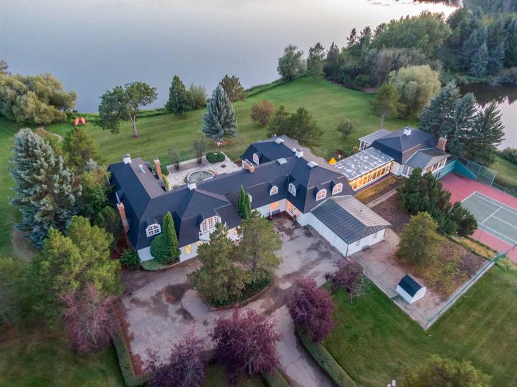 41320 Range Road 232, Rural Lacombe County, AB - Outdoor With Body Of Water With View
