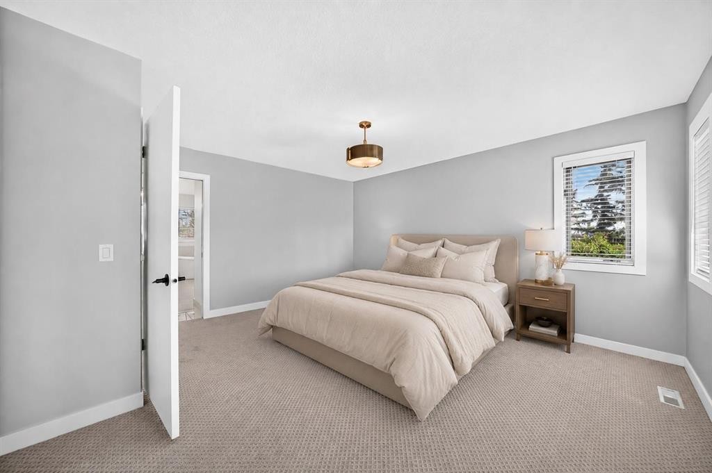 47 Canterbury Court Sw, Calgary, AB - Indoor Photo Showing Bedroom