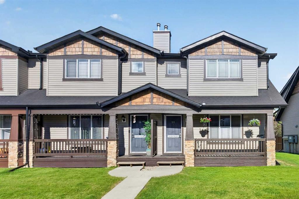 22 Panatella Park Nw, Calgary, AB - Outdoor With Deck Patio Veranda With Facade