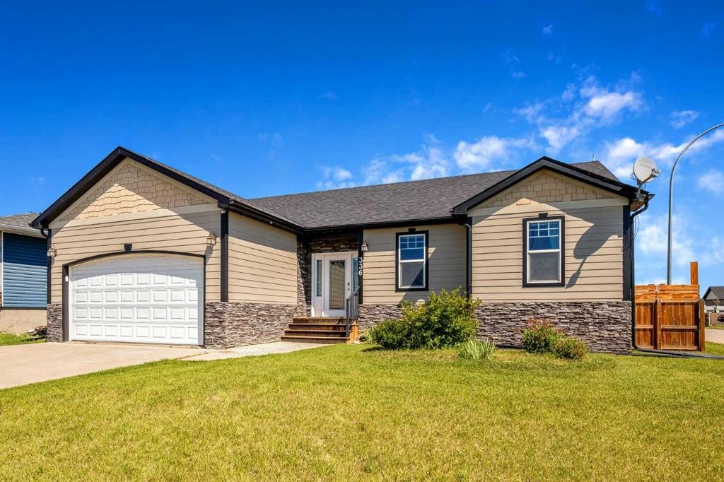 336 Butte Place, Stavely, AB - Outdoor With Facade