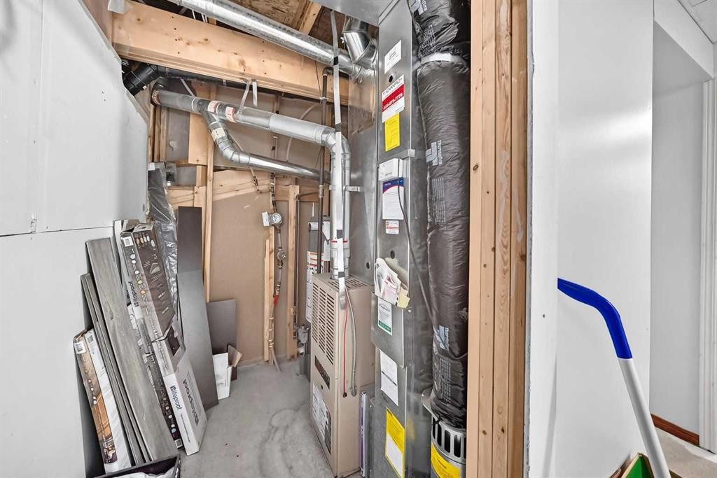 205 Hidden Hills Place Nw, Calgary, AB - Indoor Photo Showing Basement