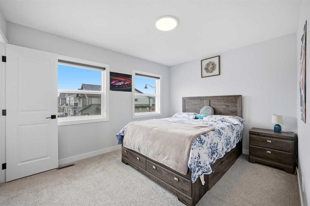 241 Homestead Crescent Ne, Calgary, AB - Indoor Photo Showing Bedroom