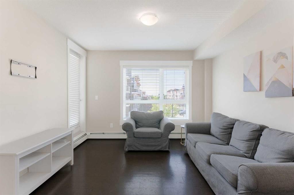 6305-302 Skyview Ranch Drive Ne, Calgary, AB - Indoor Photo Showing Living Room