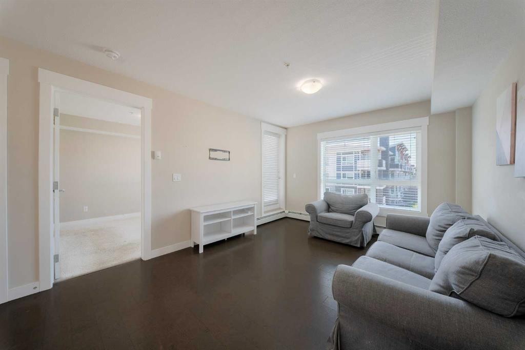 6305-302 Skyview Ranch Drive Ne, Calgary, AB - Indoor Photo Showing Living Room