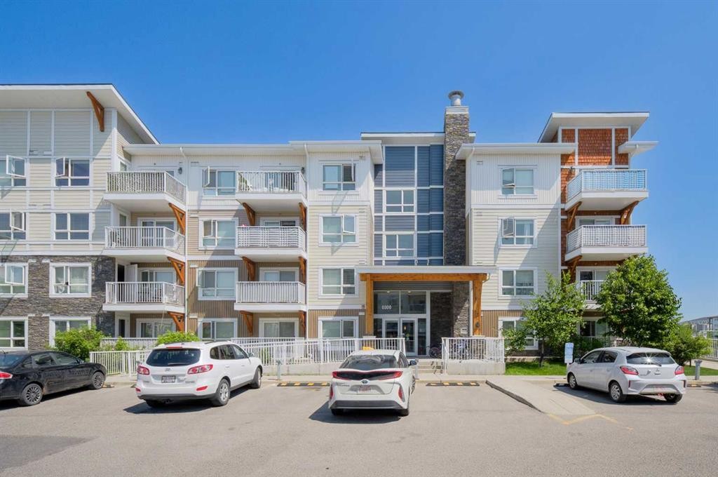 6305-302 Skyview Ranch Drive Ne, Calgary, AB - Outdoor With Balcony With Facade