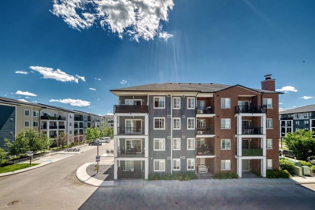 8317-151 Legacy Main Street Se, Calgary, AB - Outdoor With Balcony With Facade