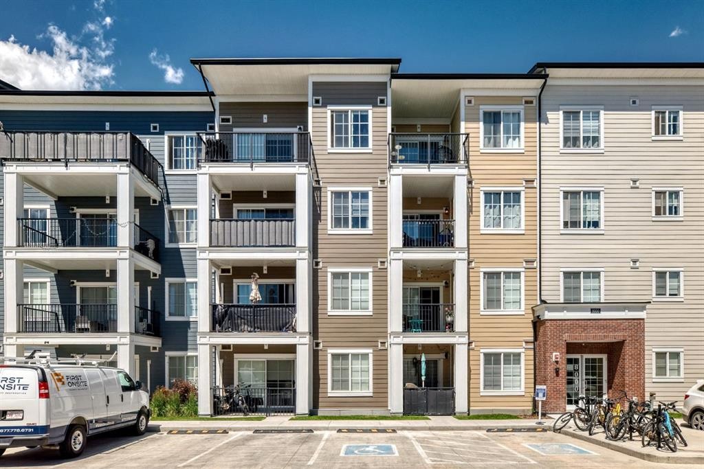 8317-151 Legacy Main Street Se, Calgary, AB - Outdoor With Balcony With Facade