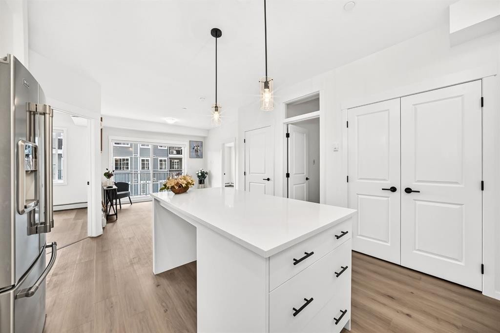 8317-151 Legacy Main Street Se, Calgary, AB - Indoor Photo Showing Kitchen