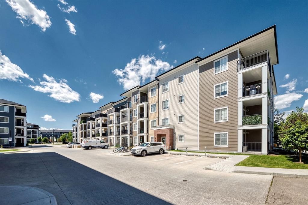 8317-151 Legacy Main Street Se, Calgary, AB - Outdoor With Balcony With Facade