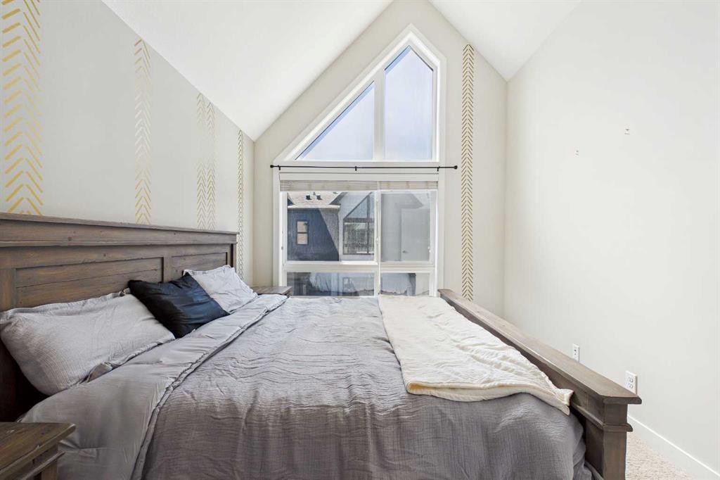 906 Sage Meadows Gardens Nw, Calgary, AB - Indoor Photo Showing Bedroom