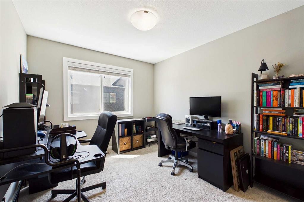 906 Sage Meadows Gardens Nw, Calgary, AB - Indoor Photo Showing Office