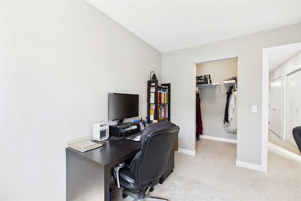 906 Sage Meadows Gardens Nw, Calgary, AB - Indoor Photo Showing Office