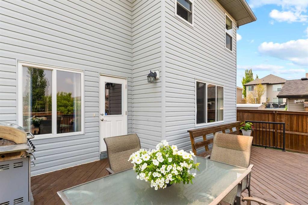 106 Morningside Circle Sw, Airdrie, AB - Outdoor With Deck Patio Veranda With Exterior